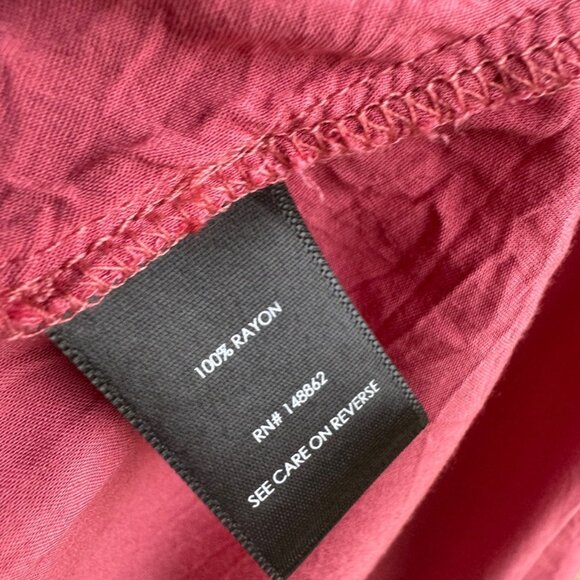 Torrid Harper Mauve 3/4 Roll Tab Sleeve Button Up Blouse Women's Size 2 (2X) - Picture 4 of 8